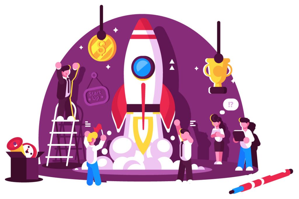 HR services consultants rocket startup and small business